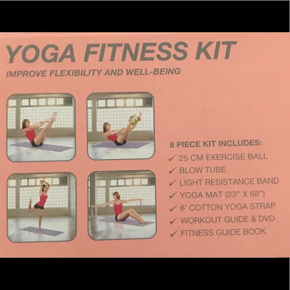 Danskin Yoga Fitness Kit NIB Great Tool - Picture 5 of 5